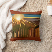 ザカッティ抽象芸術アートのダンス クッション (ブランケット)