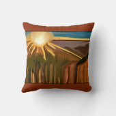 ザカッティ抽象芸術アートのダンス クッション (裏面)