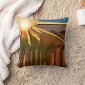 ザカッティ抽象芸術アートのダンス クッション (ブランケット)