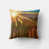 ザカッティ抽象芸術アートのダンス クッション (裏面)