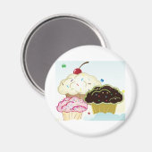 ザカップケーキハウス マグネット (正面/裏面)