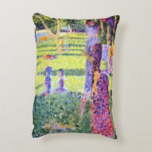 ザカップルバイジョルジュスユラトヴィンテージPointillism アクセントクッション (裏面(縦))