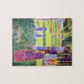 ザカップルバイジョルジュスユラトヴィンテージPointillism ジグソーパズル (横)