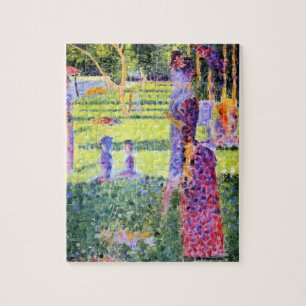 ザカップルバイジョルジュスユラトヴィンテージPointillism ジグソーパズル