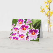 ザカトレヤフシヤ&ホワイトランのグリーティングカード カード (黄色い花)