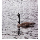 ザカナダガチョウ湖シャワーカーテン シャワーカーテン (正面)