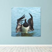 ザカナダガチョウ キャンバスプリント (インサイチュ (ウッドフロア))