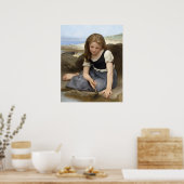 ザカニbyウィリアム・アドルフィ・ブーゲロー ポスター (キッチン)