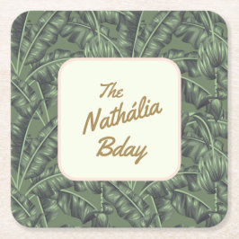 ザカバナ スクエアペーパーコースター