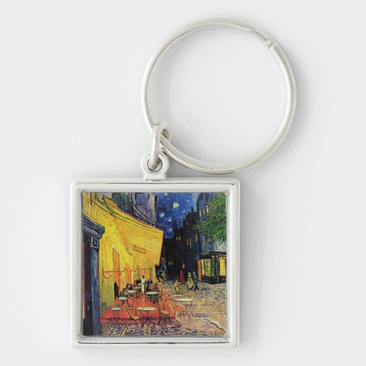 ザカフェテラスの場所デュフォーラム、アルズ、で キーホルダー (正面)