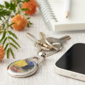 ザカフェテラスの場所デュフォーラム、アルズ、で キーホルダー (側面)