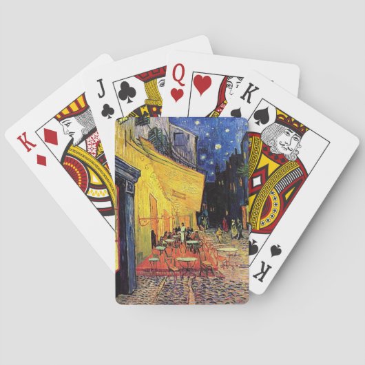 ザカフェテラスの場所デュフォーラム、アルズ、で トランプ (裏面)