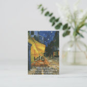 ザカフェテラスon the Place du Forum, Arles, at 名刺 (スタンド正面)