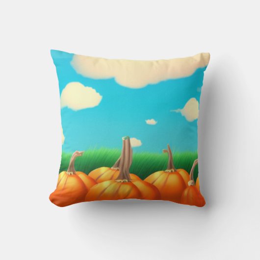 ザカボチャ畑 クッション (正面)
