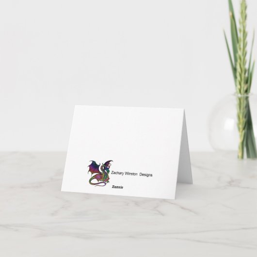 ザカボチャ畑 サンキューカード (裏面)