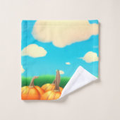 ザカボチャ畑 バスタオルセット (ウォッシュタオル)