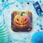 ザカボチャ、紙プレート ペーパープレート (パーティー)