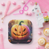 ザカボチャ、紙プレート ペーパープレート (パーティー)