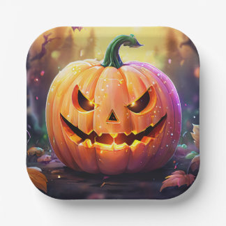 ザカボチャ、紙プレート ペーパープレート