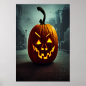 ザカボチャ | AIアートポスター ポスター (正面)