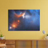 ザカメレオンI暗分子クラウド キャンバスプリント (インサイチュ (リビング))