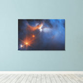 ザカメレオンI暗分子クラウド キャンバスプリント (インサイチュ (ウッドフロア))