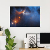 ザカメレオンI暗分子クラウド ポスター (ホームオフィス)