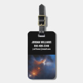 ザカメレオンI暗分子クラウド ラゲッジタグ (正面縦)