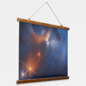 ザカメレオンI暗分子クラウド 吊り下げ型タペストリー (傾斜あり)
