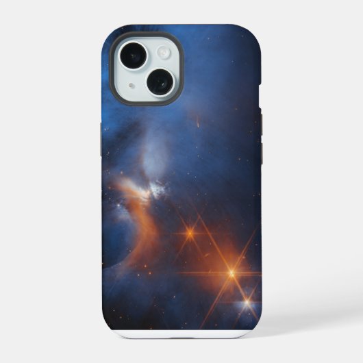ザカメレオンI暗分子クラウド iPhone 15ケース (裏面)