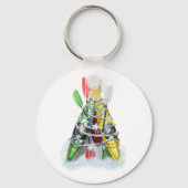 ザカヤッククリスマスツリー キーホルダー (正面)