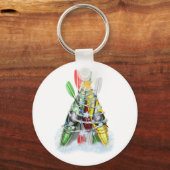 ザカヤッククリスマスツリー キーホルダー (正面)
