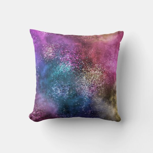 ザカラフル銀河系 クッション (正面)