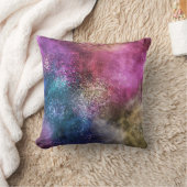 ザカラフル銀河系 クッション (ブランケット)