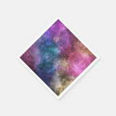 ザカラフル銀河系 スタンダードカクテルナプキン (角)