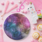 ザカラフル銀河系 ペーパープレート (パーティー)