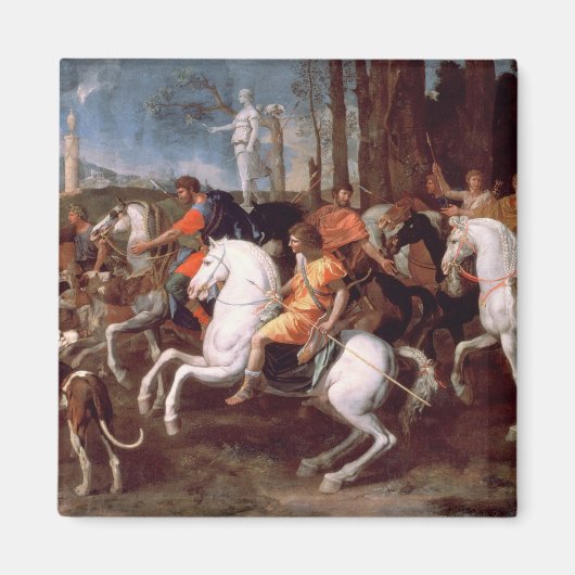 ザカリドニアン猪狩り1637年~38年 マグネット (正面)