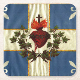 ザカリヨンサクレクール スクエアペーパーコースター