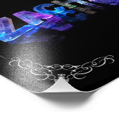 ザカリーの名前 – 照明の名前(写真) フォトプリント (角)