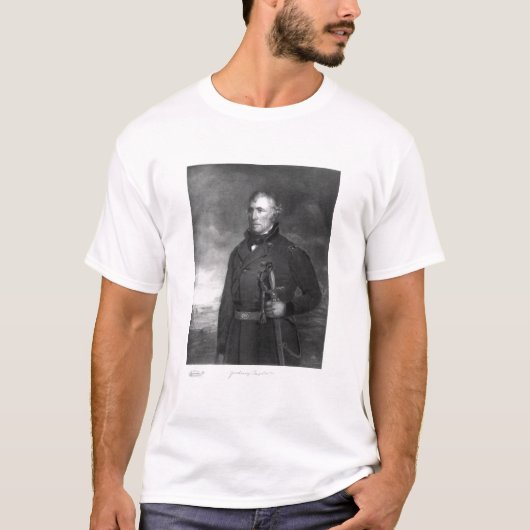 、ザカリー・テイラー統一されたな州の第12大統領 Tシャツ (正面)