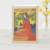 ザカルティエラテン1890 | ヴィンテージ誌 カード (黄色い花)