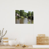 ザカルドンカナルコンサル（犬）スタッフォード ポスター (キッチン)