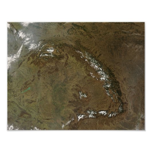 ザカルパシアン山脈 フォトプリント            (正面)