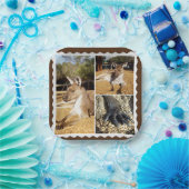 ザカンガルー写真コラージュ、紙プレート ペーパープレート (パーティー)