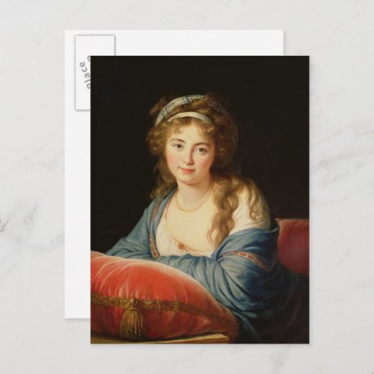 ザカントス・キャサリーヌ・ヴァシリエヴナ・スカブロンスカイア ポストカード (正面/裏面)