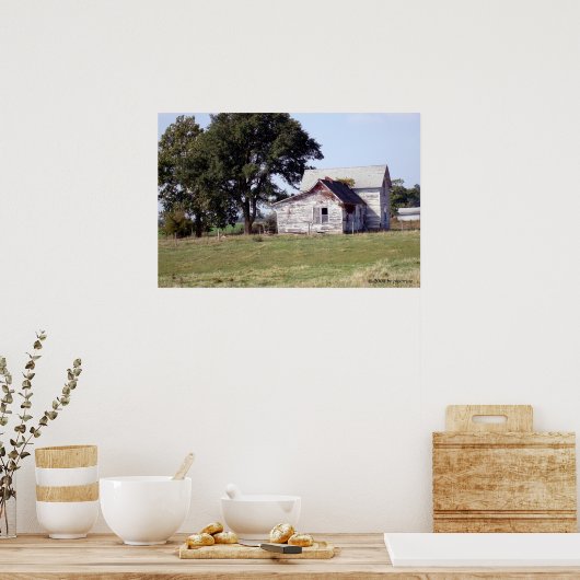 ザカントリーに捨てられた家 ポスター (キッチン)