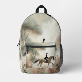 ザカントリーサイド英語ライダーバックパック プリントバックパック