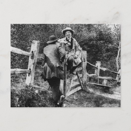 ザカントリー・スティール~ヴィンテージ1859ダゲールの写真 ポストカード (正面)