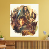 ザカンパニーとミルクウッド小人 キャンバスプリント (インサイチュ (リビング))