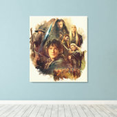 ザカンパニーとミルクウッド小人 キャンバスプリント (インサイチュ (ウッドフロア))